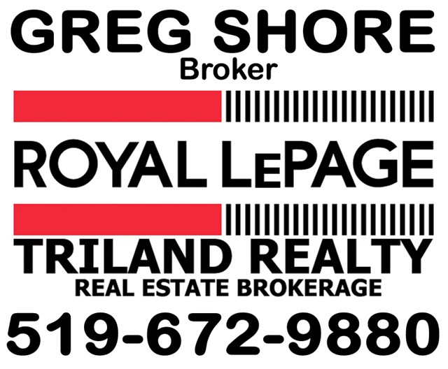 Greg Shore, Broker - Royal LePage / Triland Realty