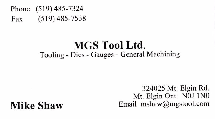 MGS Tools Ltd