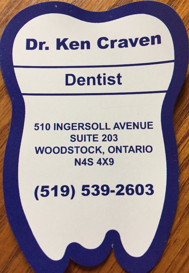 Dr. Ken Craven, Dentist, Woodstock